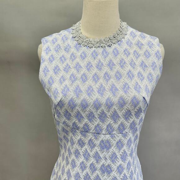 Vintage 70s polyester empire a line maxi dress w/ matching bolero jacket Small - Picture 7 of 16